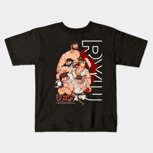 Ryu Kids T-Shirt by Jones Factory